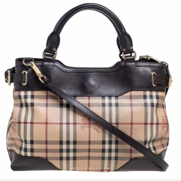Burberry Leather Hand Bag 475-073125 - Picture 1 of 14